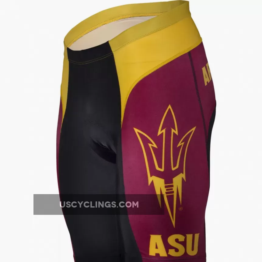 Arizona State University ASU Sun Devils Cycling Shorts