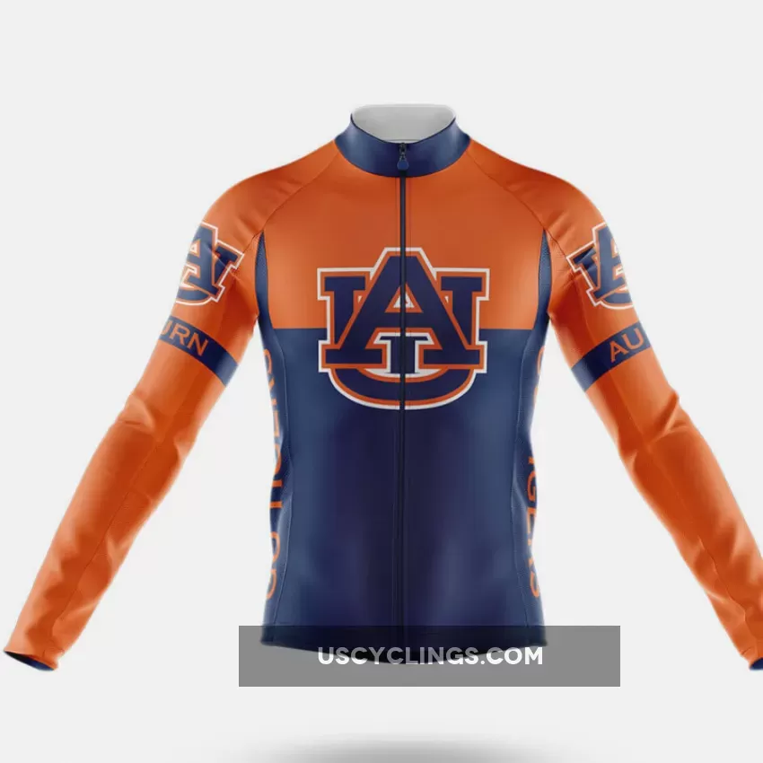 Auburn University Long Sleeve Cycling Jersey Ver.2