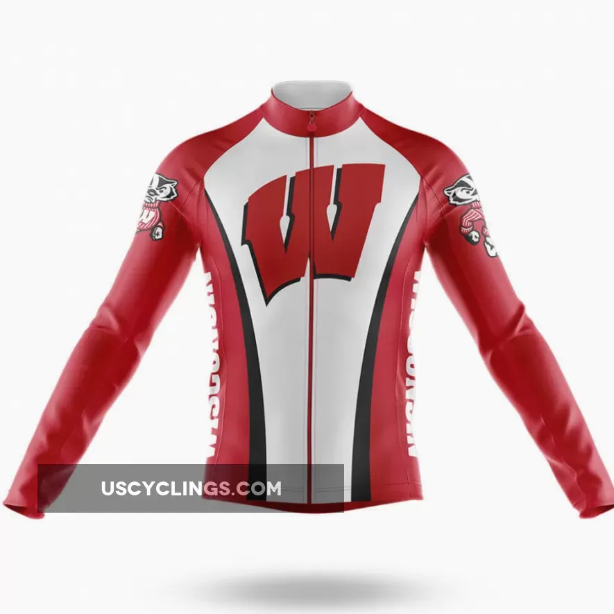 Badgers Long Sleeve Cycling Jersey