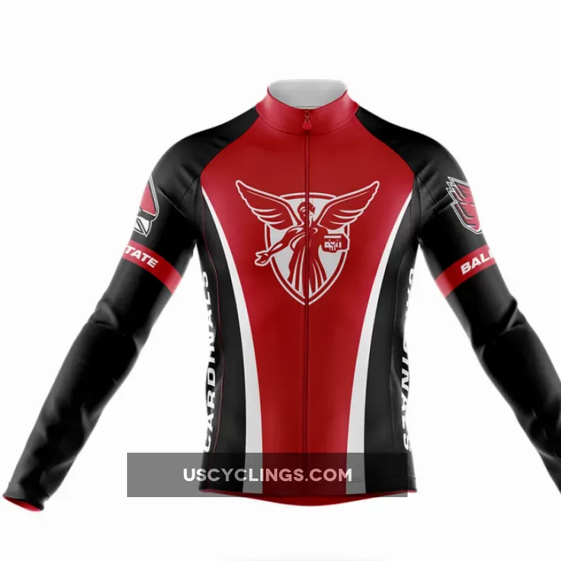 Ball State University Long Sleeve Cycling Jersey
