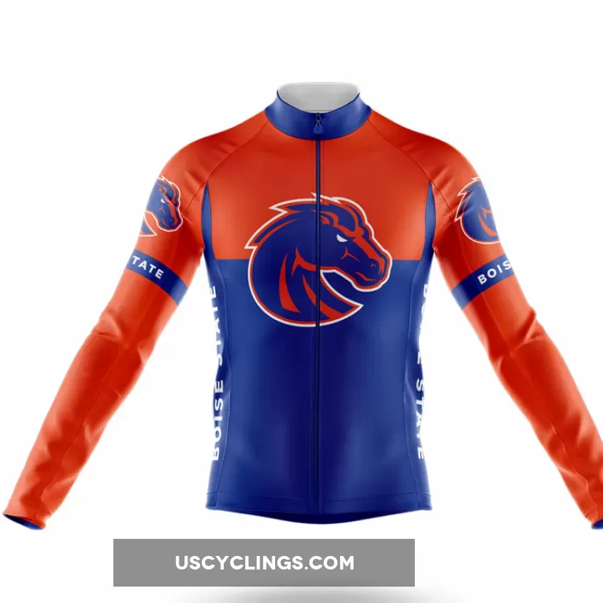 Boise State University Long Sleeve Cycling Jersey Ver.2