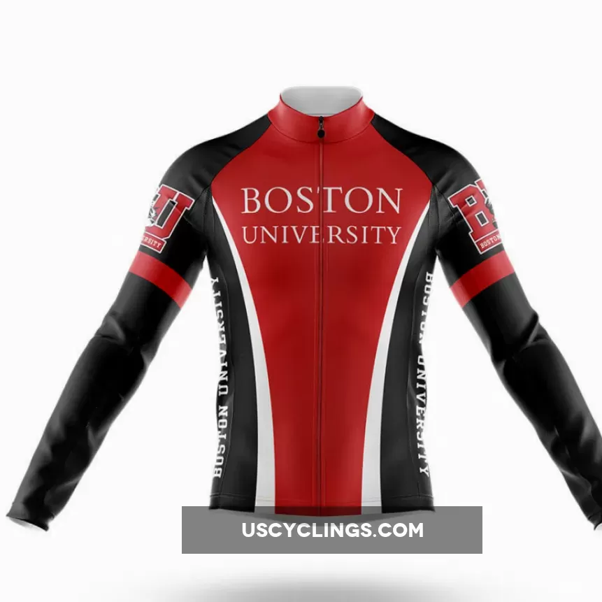 Boston University Long Sleeve Cycling Jersey