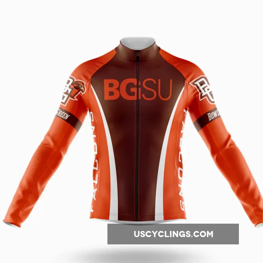 Bowling Green State University Long Sleeve Cycling Jersey