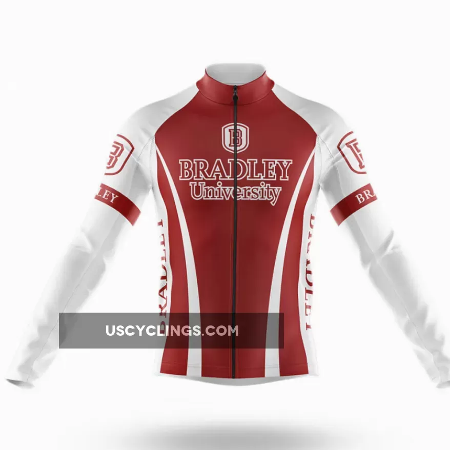 Bradley University Long Sleeve Cycling Jersey
