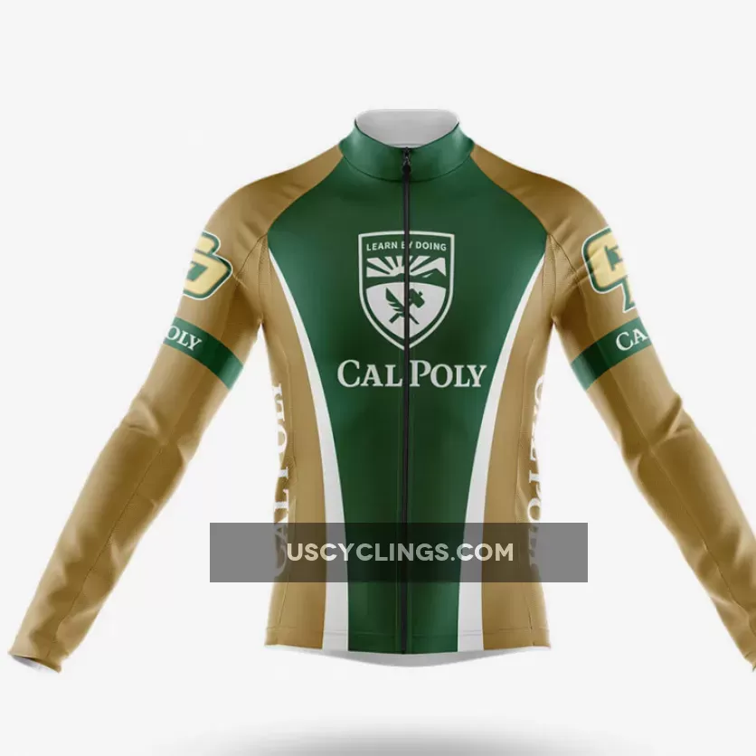 California Polytechnic State University Long Sleeve Cycling Jersey