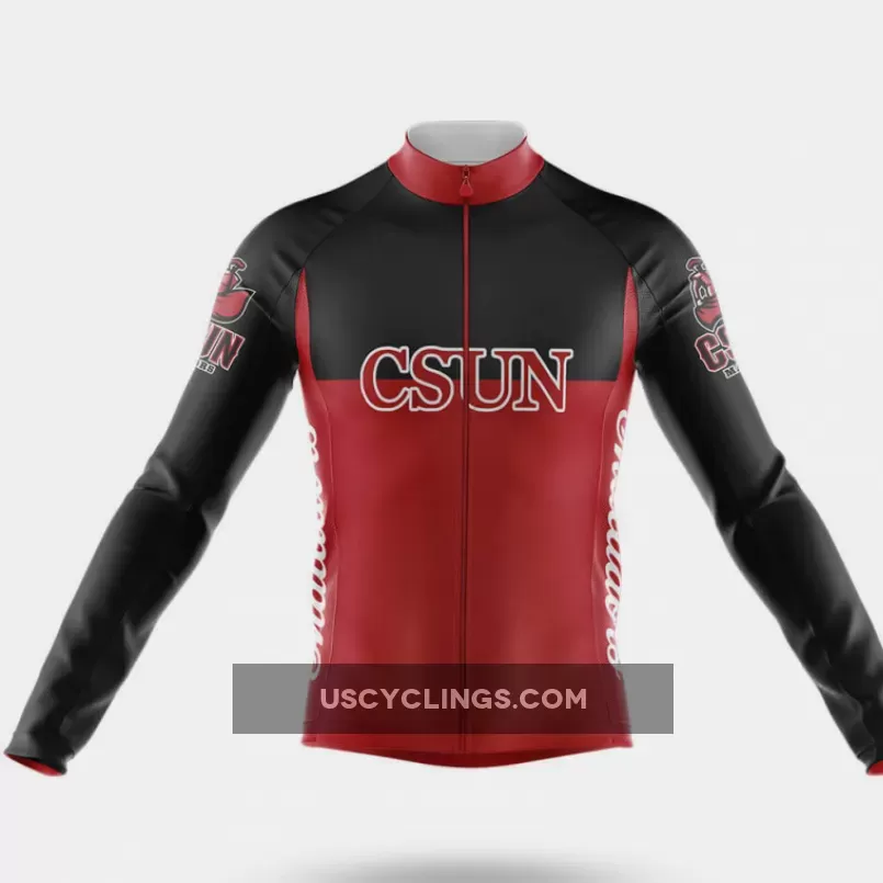 California State University Northridge Long Sleeve Cycling Jersey Ver.2