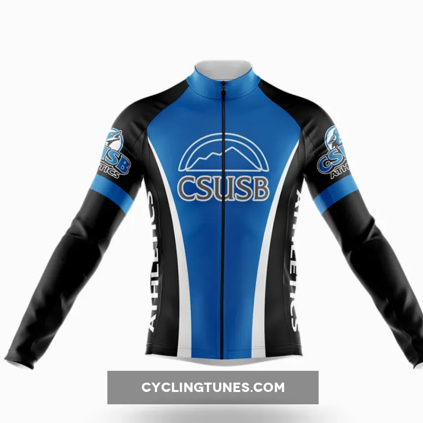 California State University San Bernardino Long Sleeve Cycling Jersey