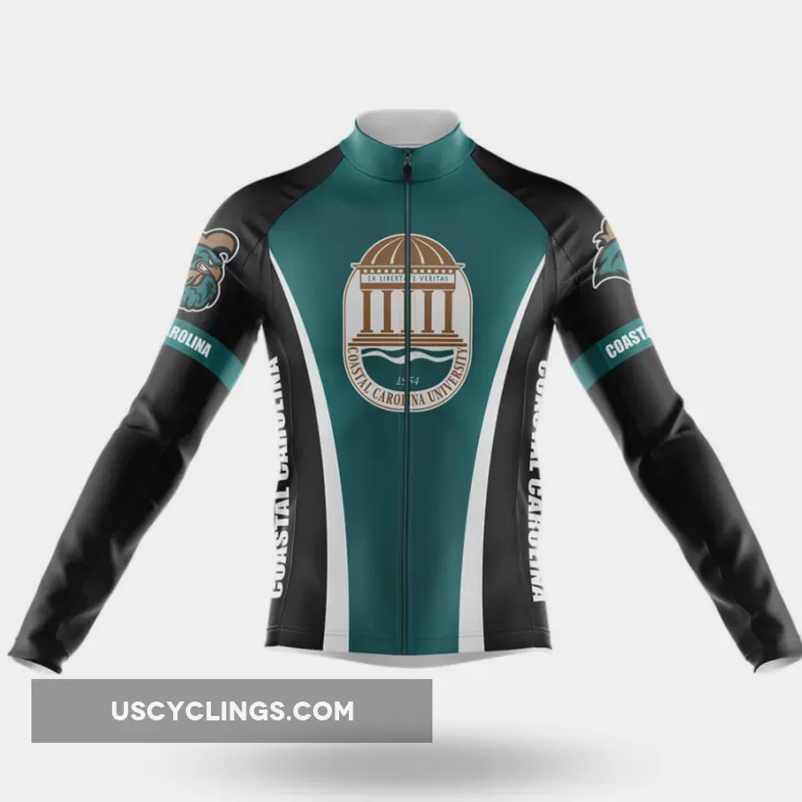Coastal Carolina University Long Sleeve Cycling Jersey