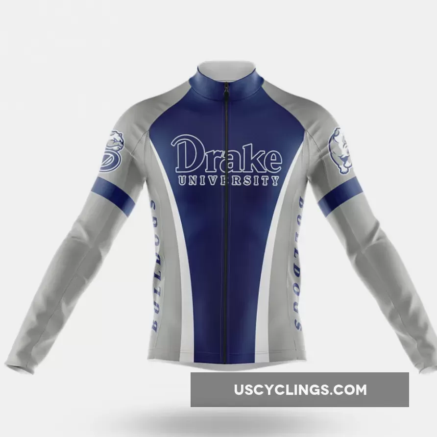 Drake University Long Sleeve Cycling Jersey