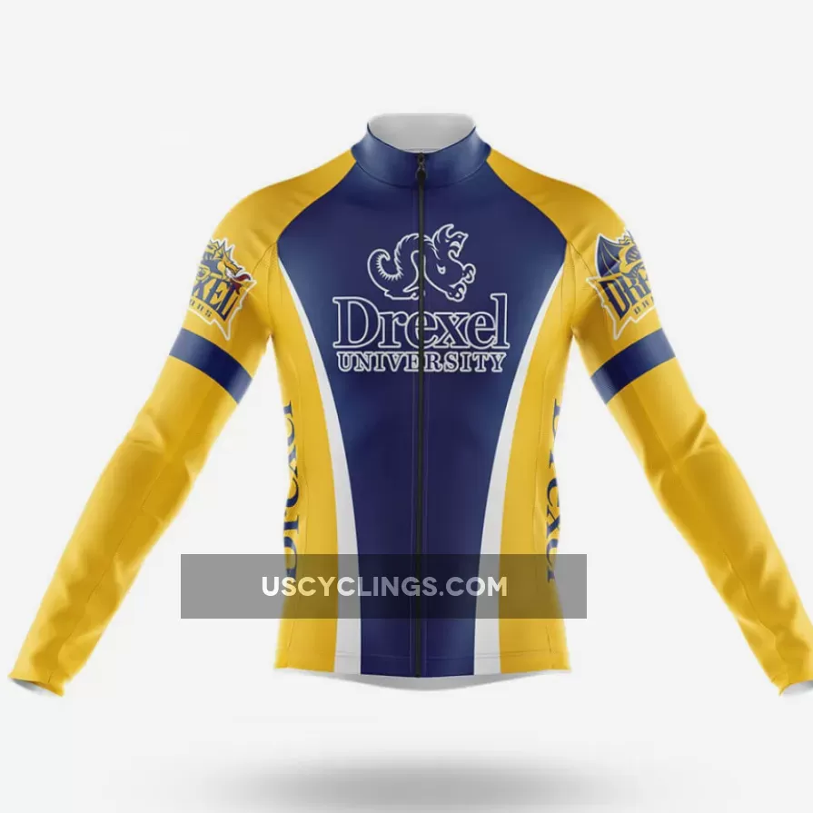 Drexel University Long Sleeve Cycling Jersey