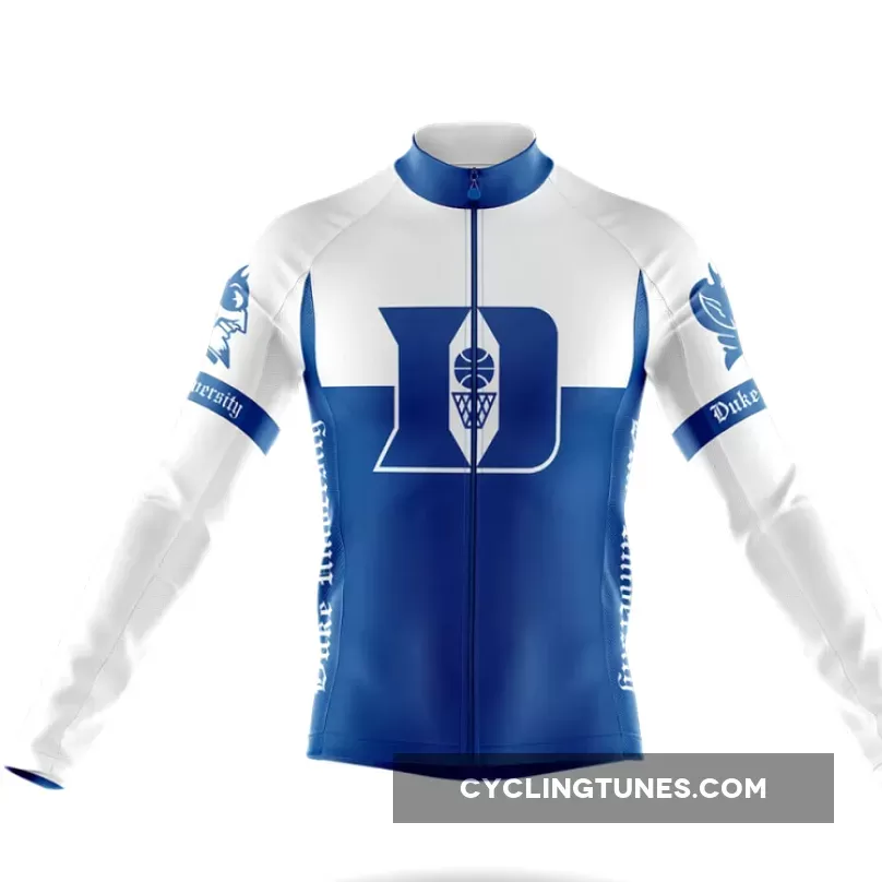 Duke University Long Sleeve Cycling Jersey Ver.2