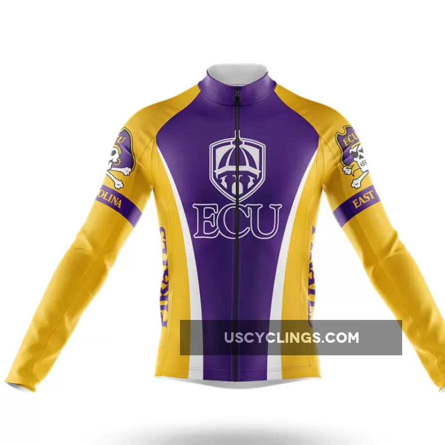 East Carolina University Long Sleeve Cycling Jersey