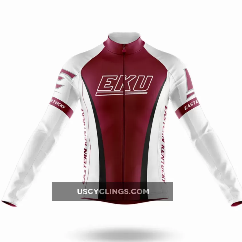 Eastern Kentucky University Long Sleeve Cycling Jersey