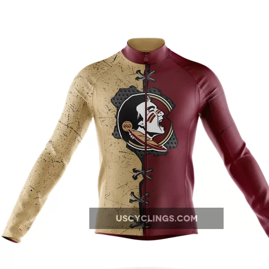 Florida State University Long Sleeve Cycling Jersey