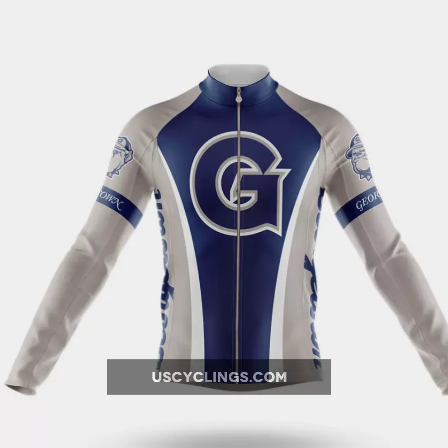 Georgetown University Long Sleeve Cycling Jersey