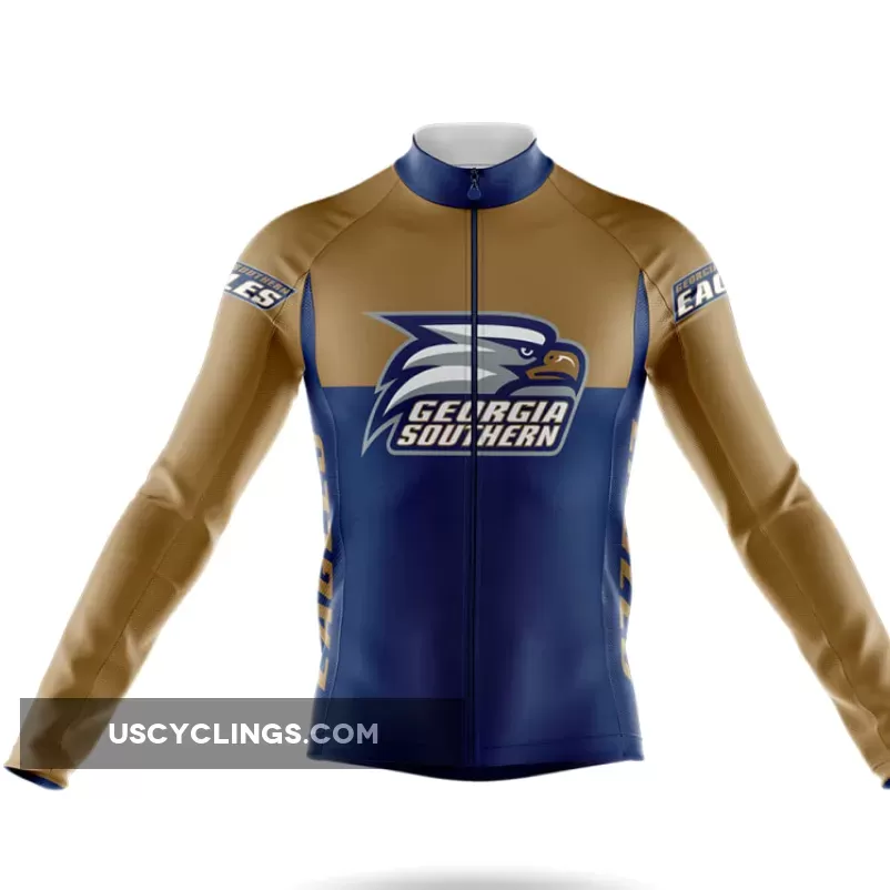 Georgia Southern University Long Sleeve Cycling Jersey Ver.2