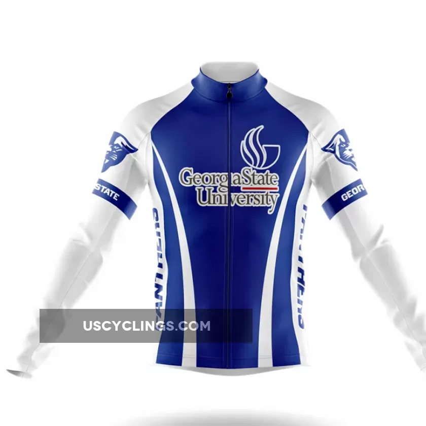 Georgia State University Long Sleeve Cycling Jersey