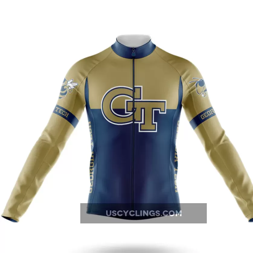 Georgia Tech University Long Sleeve Cycling Jersey Ver.2