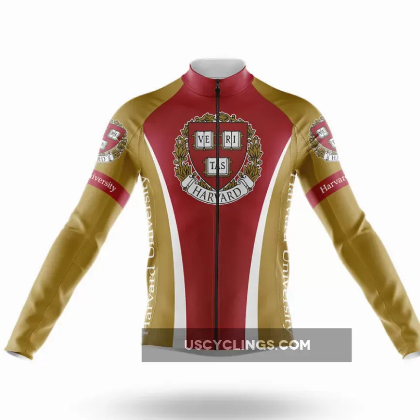 Harvard Long Sleeve Cycling Jersey