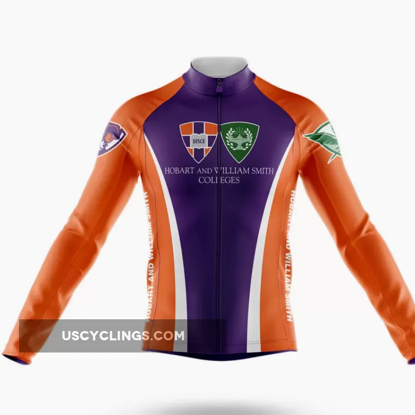 Hobart and William Smith Colleges Long Sleeve Cycling Jersey