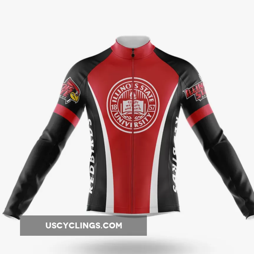 Illinois State University Long Sleeve Cycling Jersey