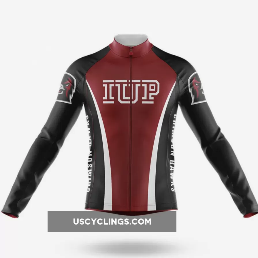 Indiana University of Pennsylvania Long Sleeve Cycling Jersey