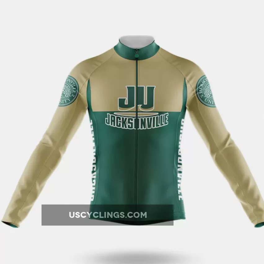 Jacksonville University Long Sleeve Cycling Jersey Ver.2