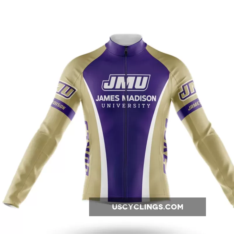 James Madison University Long Sleeve Cycling Jersey