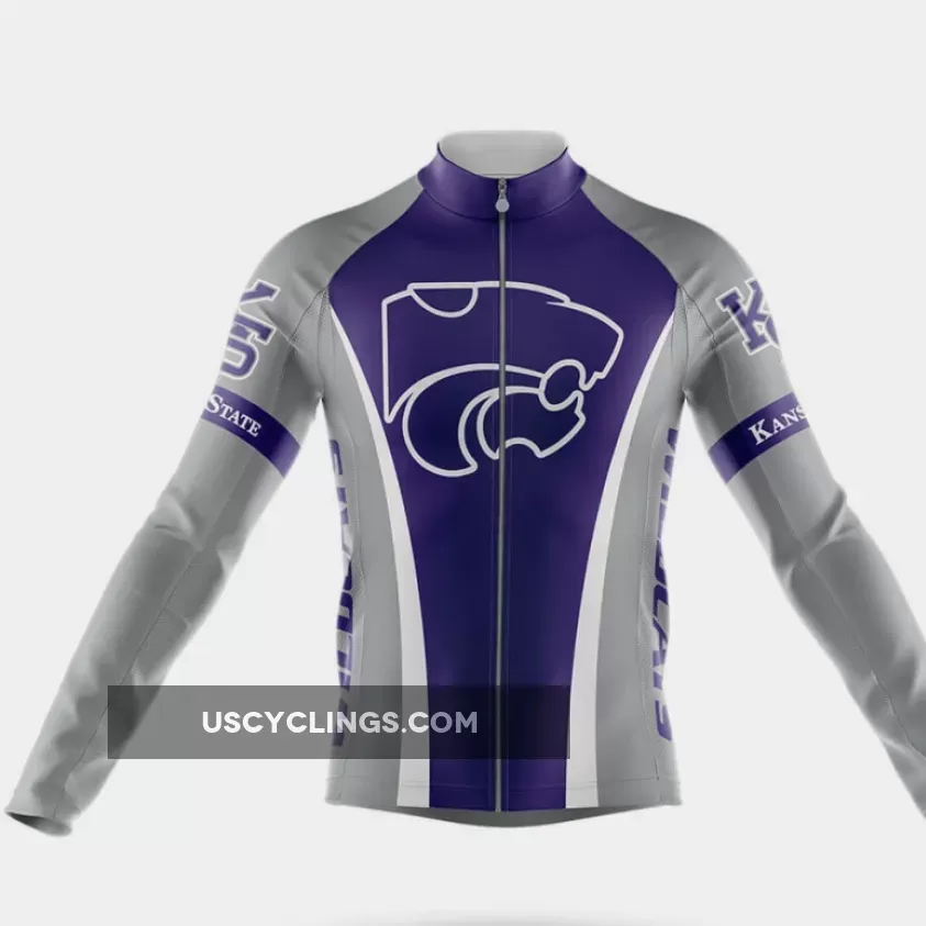 Kansas State University Long Sleeve Cycling Jersey