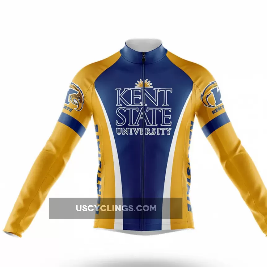Kent State University Long Sleeve Cycling Jersey