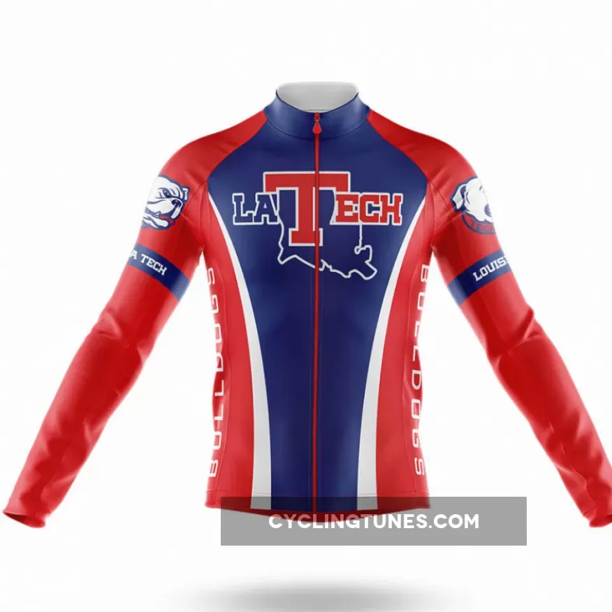 Louisiana Tech University Long Sleeve Cycling Jersey