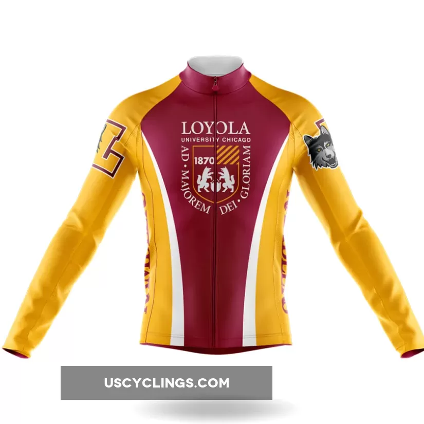 Loyola University Chicago Long Sleeve Cycling Jersey