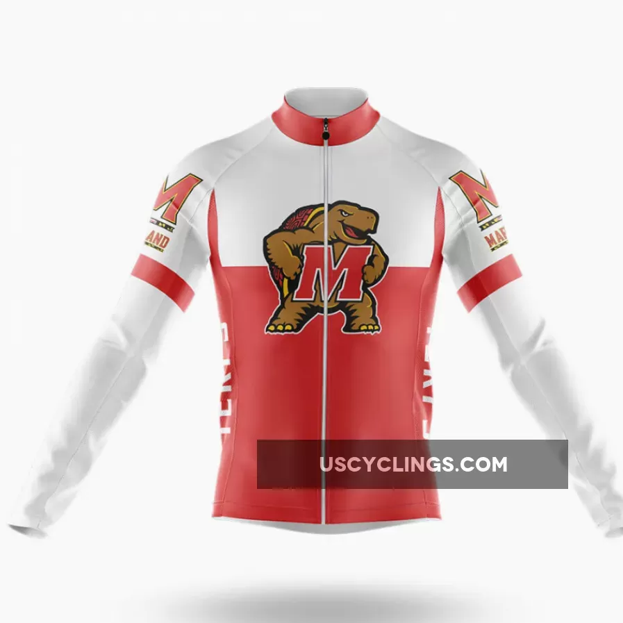 Maryland Mascot Long Sleeve Cycling Jersey Ver.2