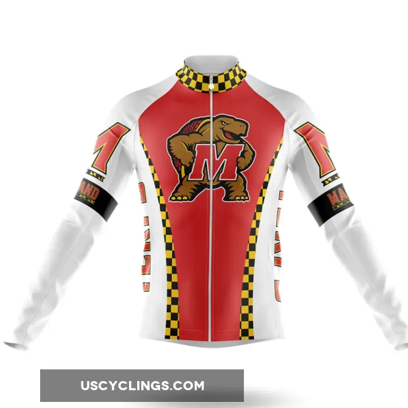 Maryland Mascot Long Sleeve Cycling Jersey