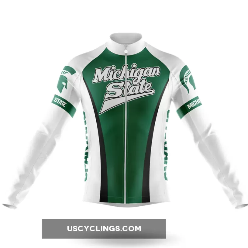 Michigan State University Long Sleeve Cycling Jersey