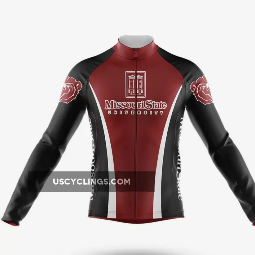 Missouri State University Long Sleeve Cycling Jersey