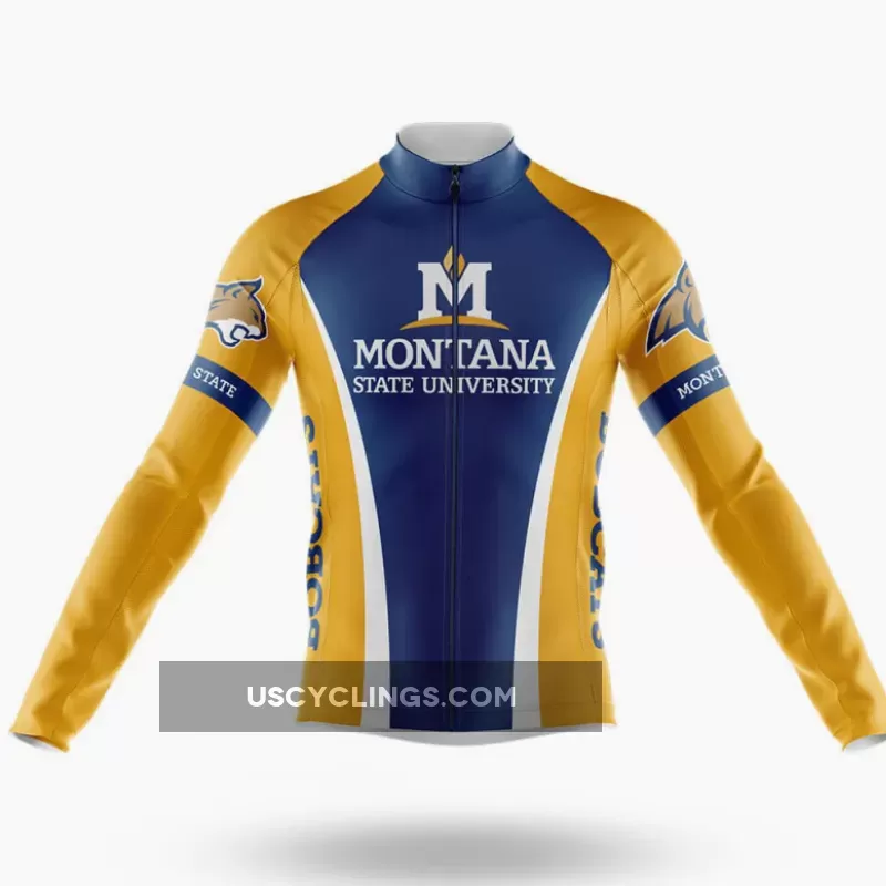 Montana State University Long Sleeve Cycling Jersey