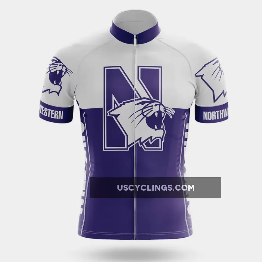 Northwestern University Cycling Jersey Ver.2