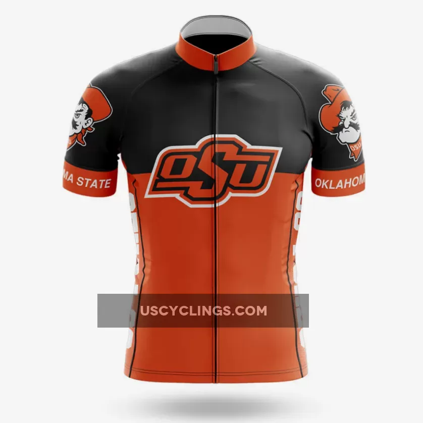 Oklahoma State University Cycling Jersey Ver.2