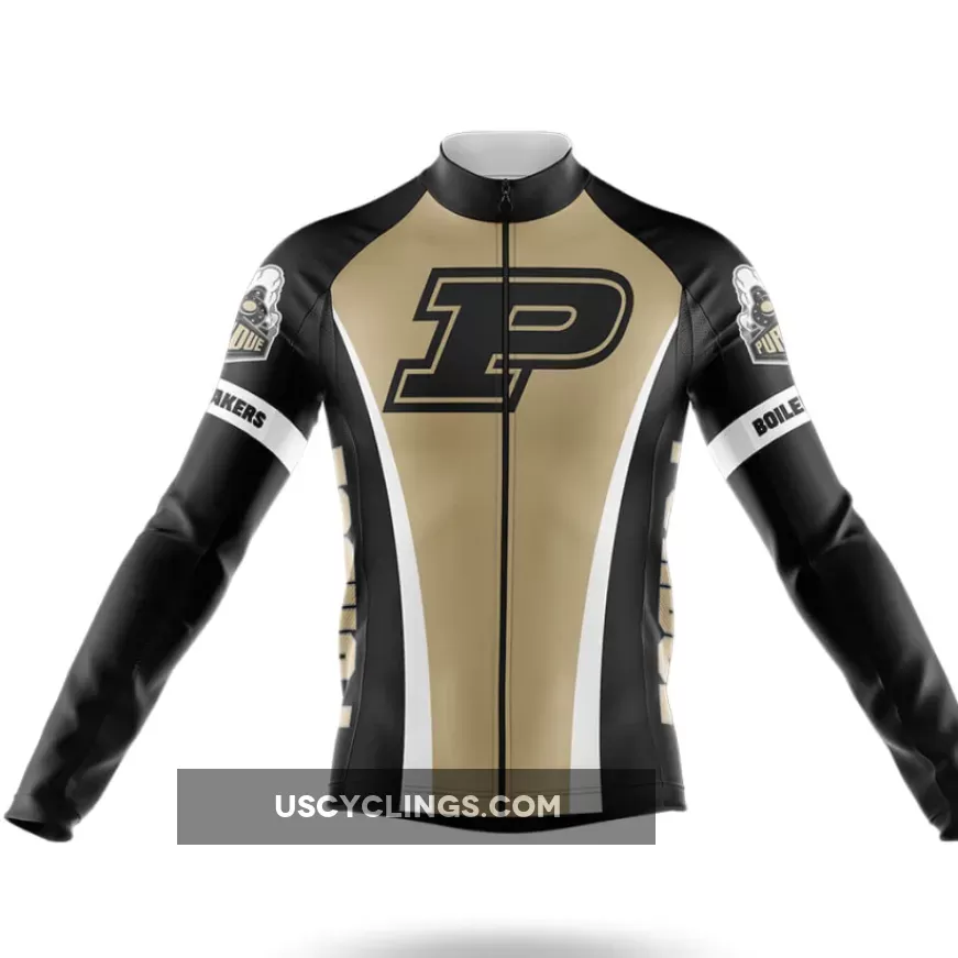 Purdue University Long Sleeve Cycling Jersey