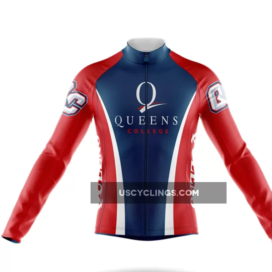 Queens College Long Sleeve Cycling Jersey