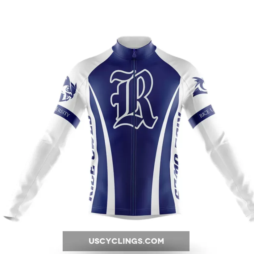 Rice University Long Sleeve Cycling Jersey