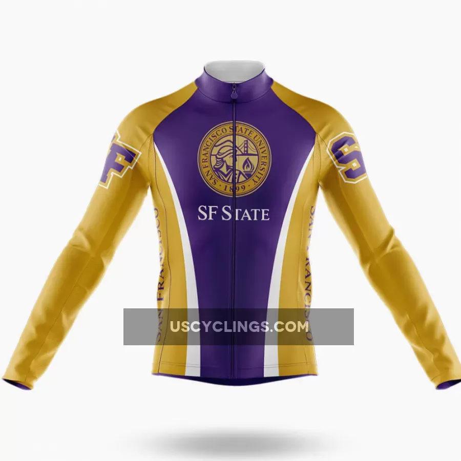 San Francisco State University Long Sleeve Cycling Jersey