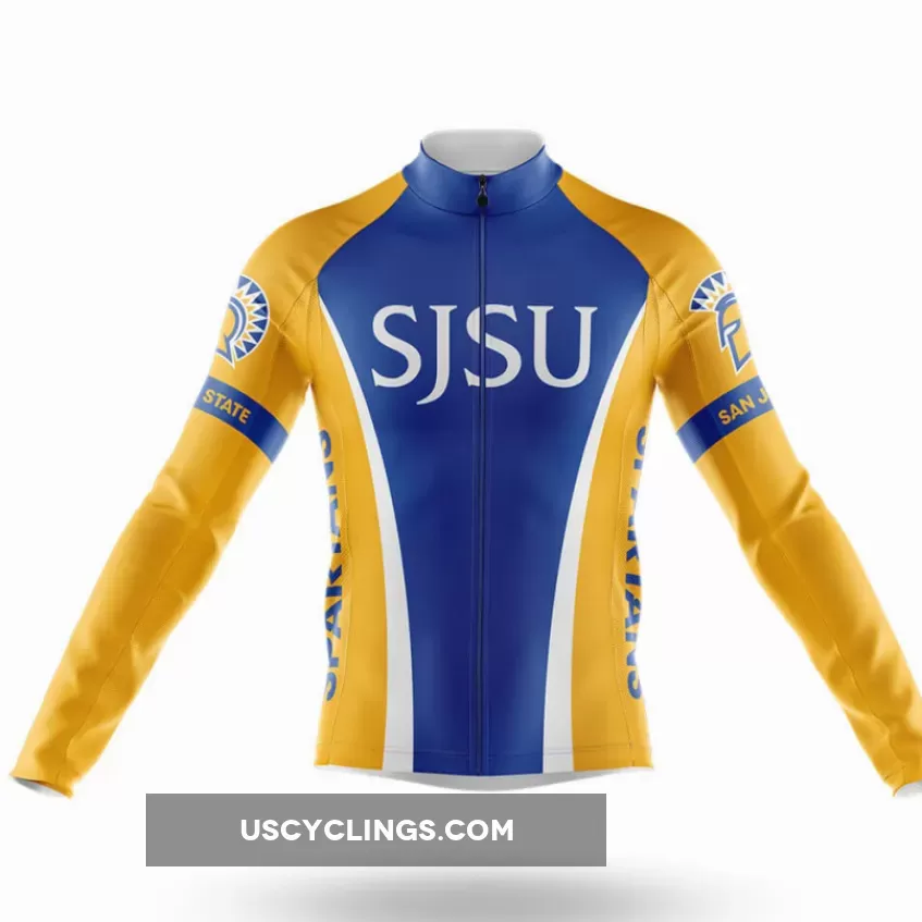 San José State University Long Sleeve Cycling Jersey