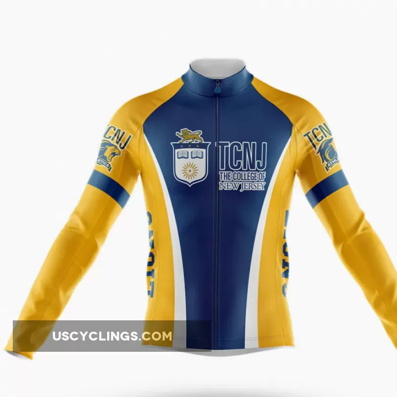 The College of New Jersey Long Sleeve Cycling Jersey