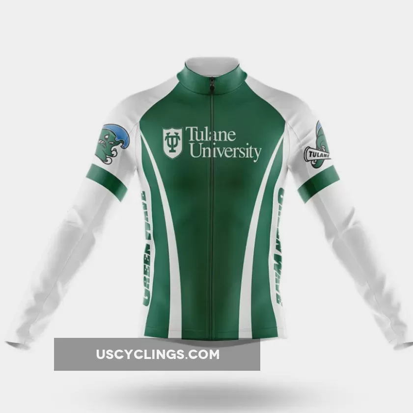 Tulane University Long Sleeve Cycling Jersey