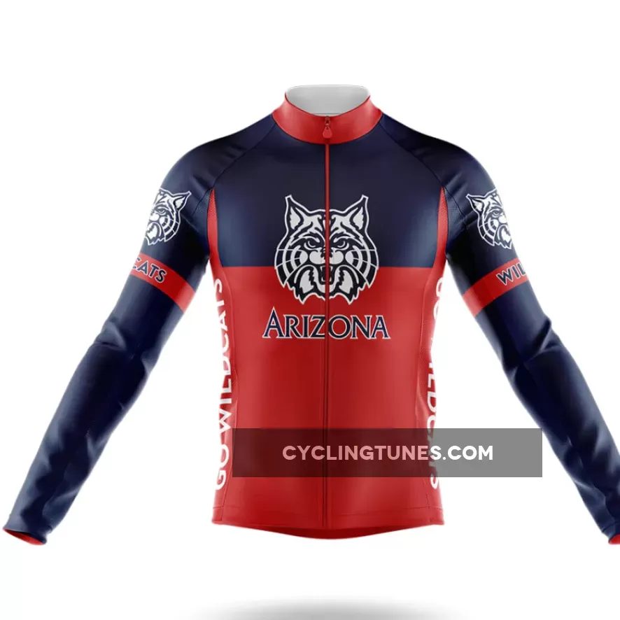 University of Arizona Long Sleeve Cycling Jersey Ver.2