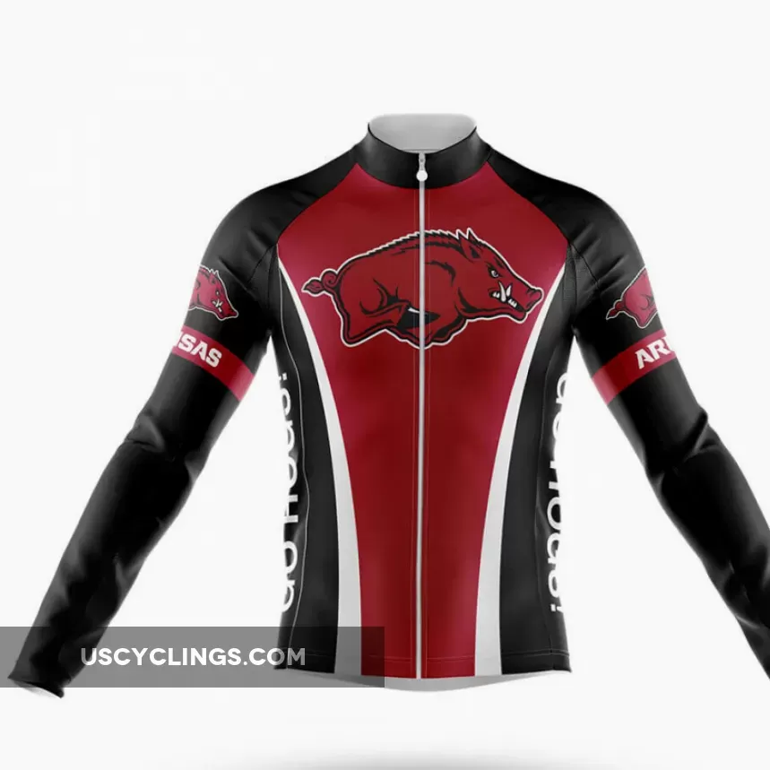 University of Arkansas Long Sleeve Cycling Jersey