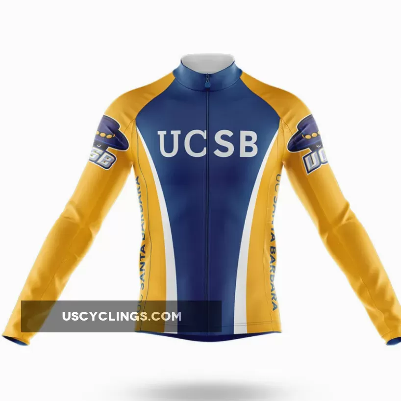 University of California Santa Barbara Long Sleeve Cycling Jersey