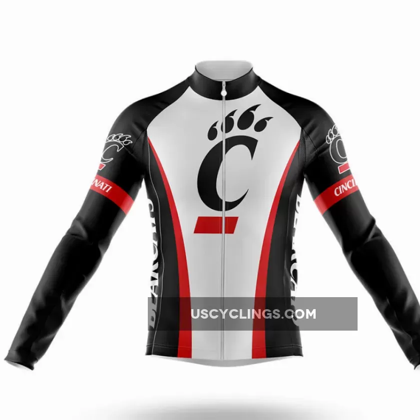 University of Cincinnati Long Sleeve Cycling Jersey